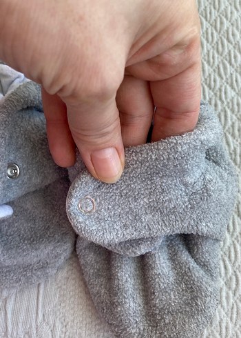 Gri Bebek patiği - Görsel 2