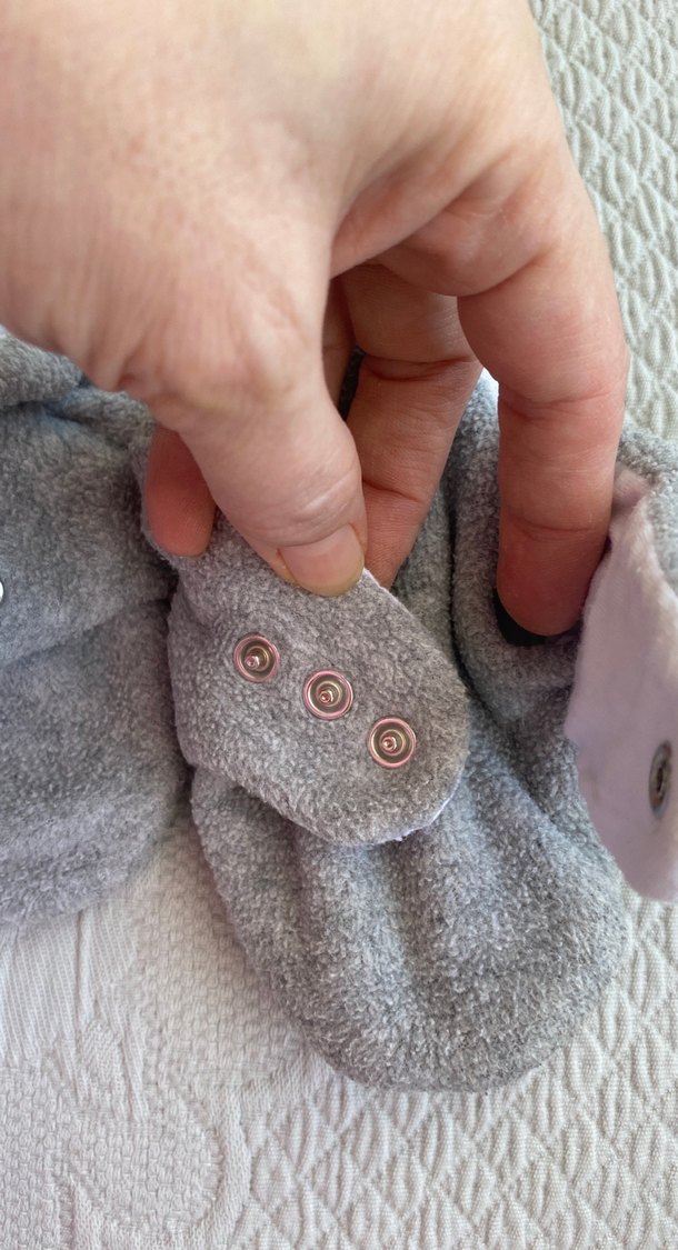 Gri Bebek patiği - Görsel 3