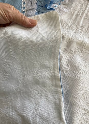 Nakışlı Pastel Mavi Nevresim Takımı - Görsel 9