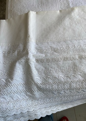 Nakışlı Pastel Mavi Nevresim Takımı - Görsel 6