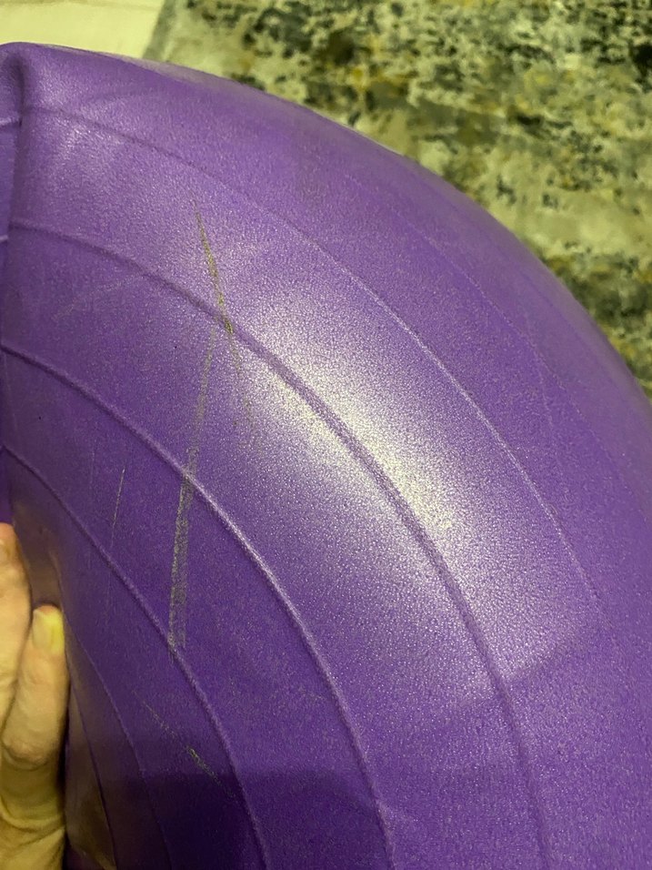 Koyu Mor Pilates Topu - Görsel 3