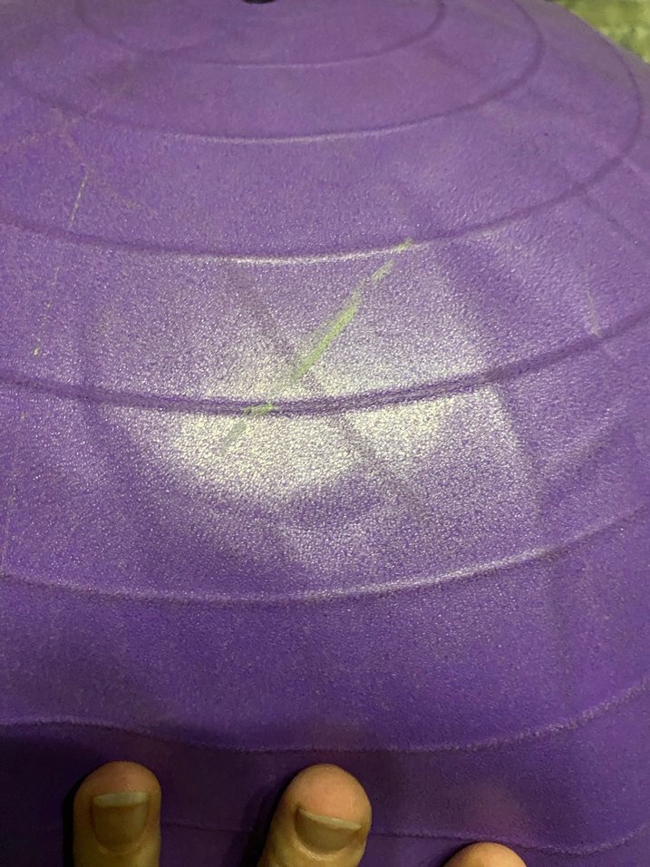 Koyu Mor Pilates Topu - Görsel 2