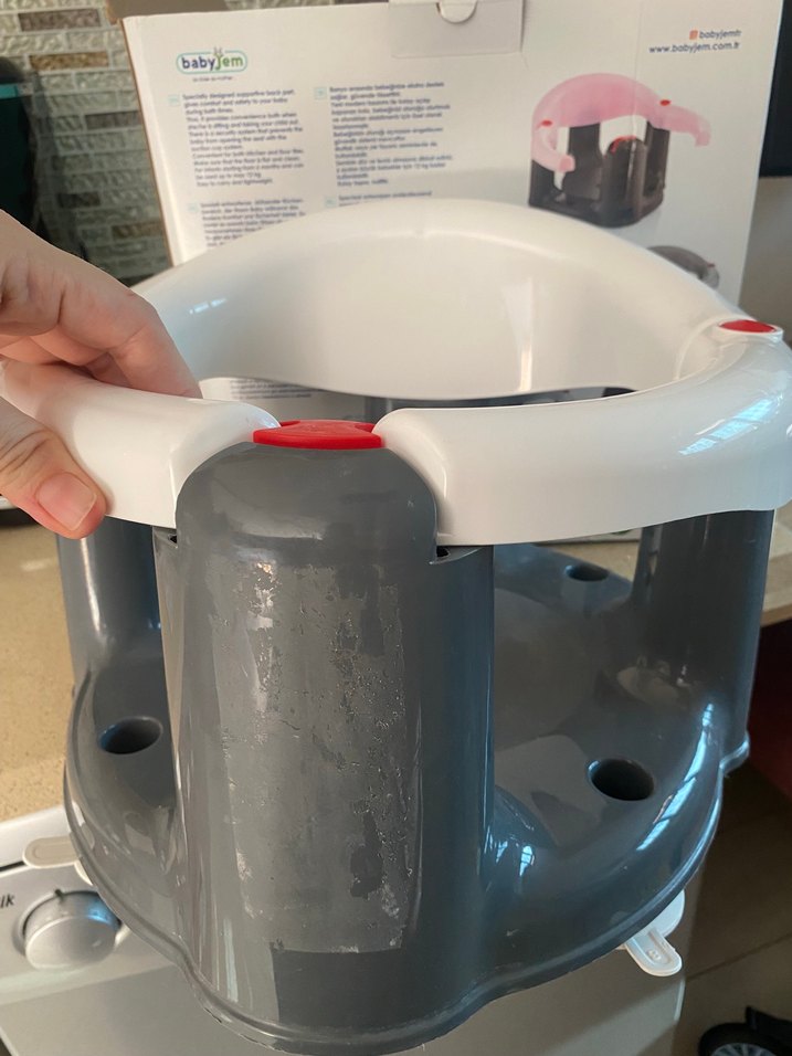 #Gri Bebek #Mama Sandalyesi - Görsel 3