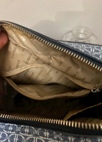 Zincir Detaylı Mavi renk Kadın Çanta - Görsel 4