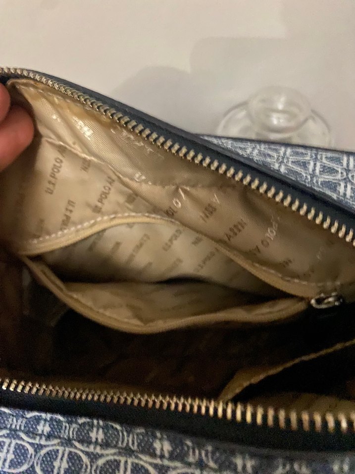 Zincir Detaylı Mavi renk Kadın Çanta - Görsel 4