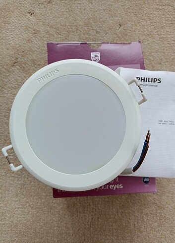 Beden beyaz Renk PHILIPS 3.5 W LED DOWNLIGHT (6 ADET)
