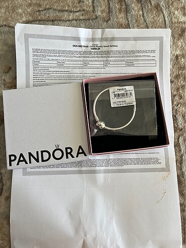 Beden gri Renk Pandora bileklik