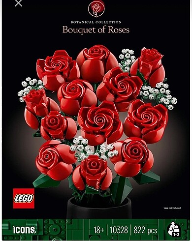 Lego Icons Gül Buketi