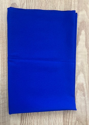 Kadın Mavi Şal - Görsel 3