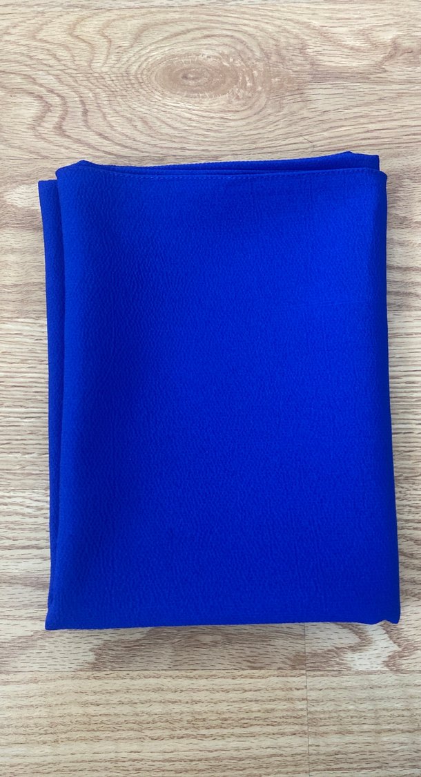 Kadın Mavi Şal - Görsel 2