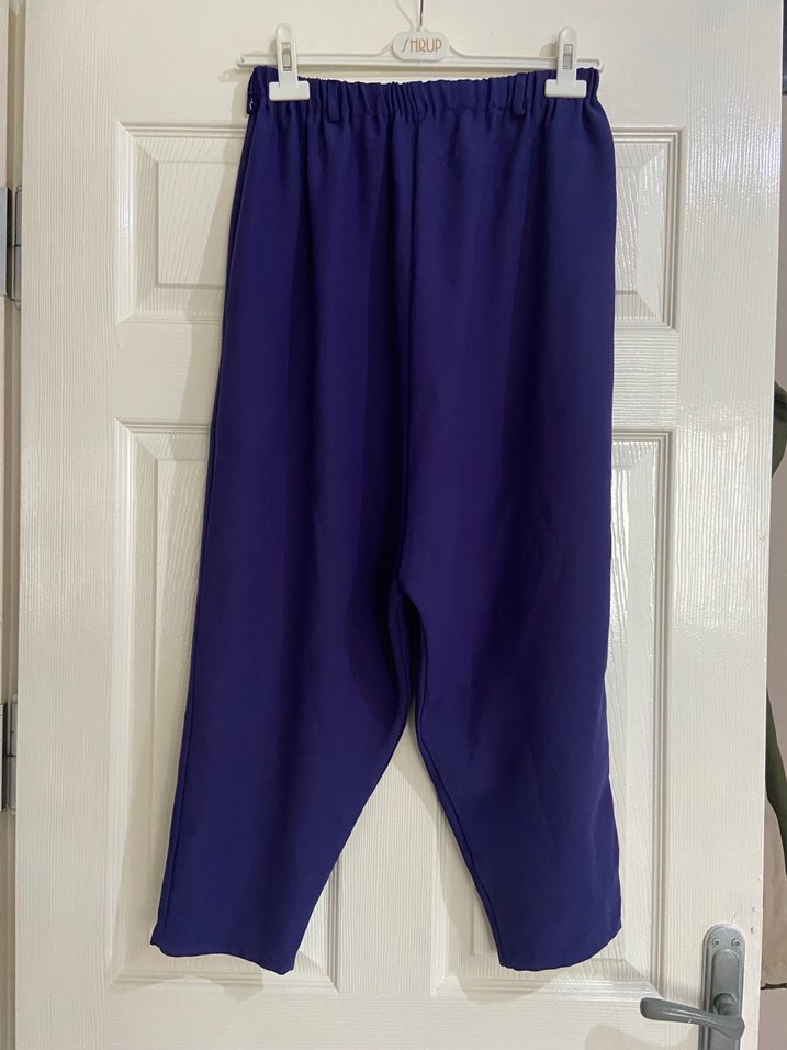 Mor Salaş Tunik Şalvar Takım - Görsel 3