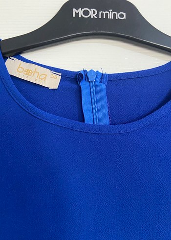 Mavi Kadın Tesettür Tunik - Görsel 2