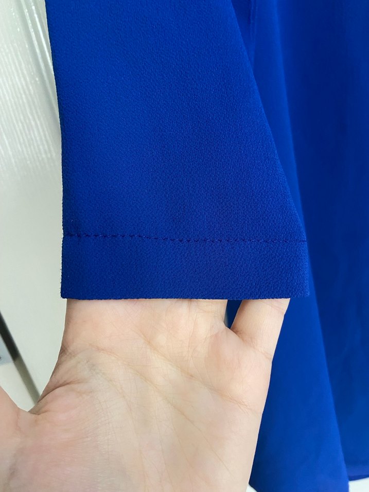 Mavi Kadın Tesettür Tunik - Görsel 4