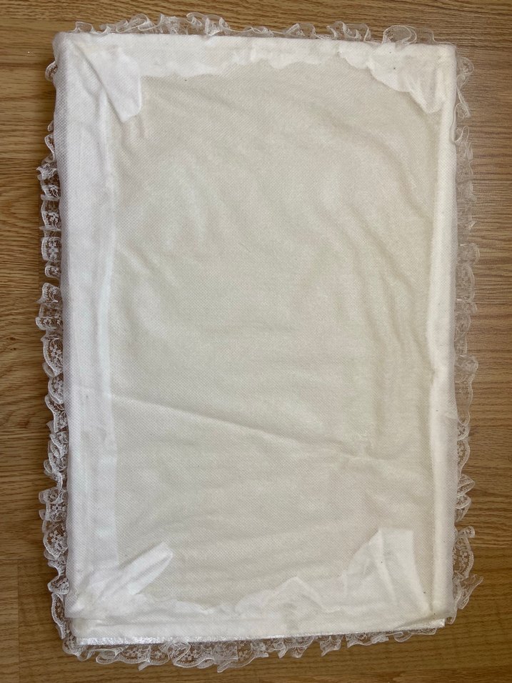 Dantel Detaylı Beyaz Vintage Damat Tepsi Seti - Görsel 4