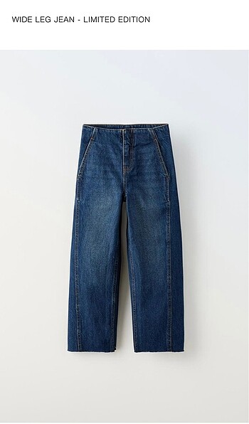 Zara asimetrik pantolon