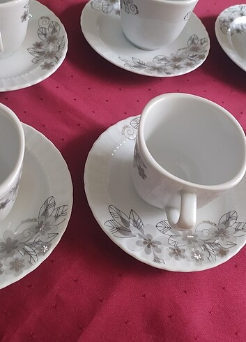 Beden Güral porselen çay fincanı takımı 6 kişilik