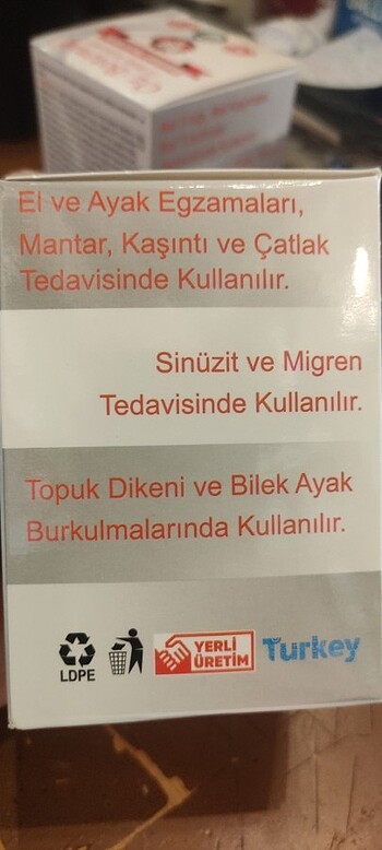 Öz botanik krem her derde deva
