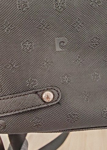  Beden Pierre Cardin Siyah Deri Kadın Çanta