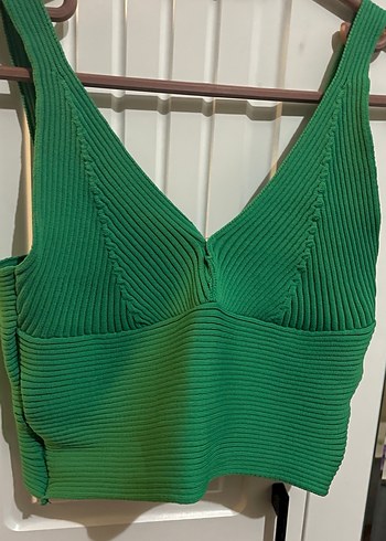 Koyu Yeşil Kadın Bralet