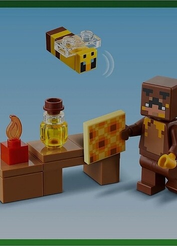  Beden Renk Lego Minecraft Arı Evi 