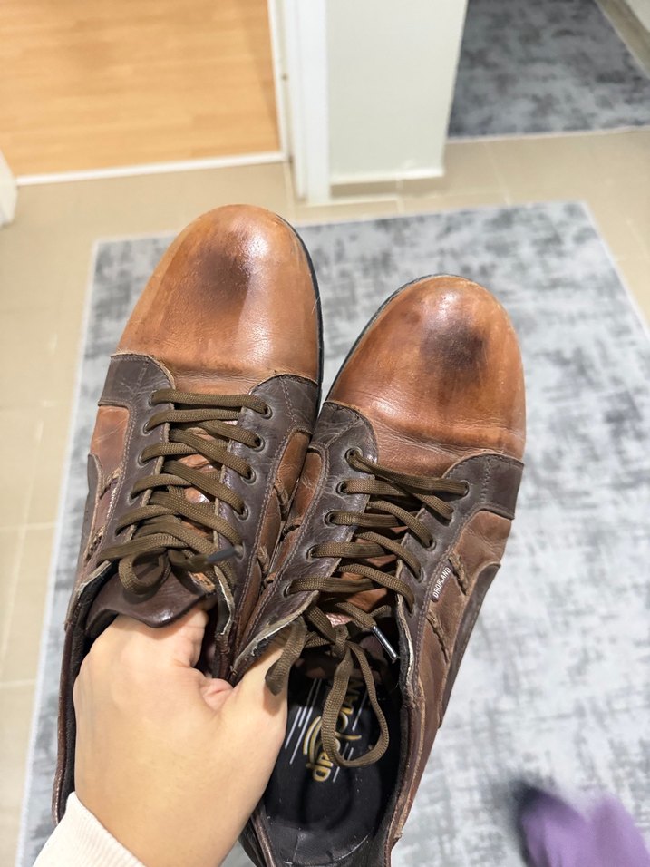 Siyah Bağcıklı Erkek Kauçuk Bot - Görsel 5