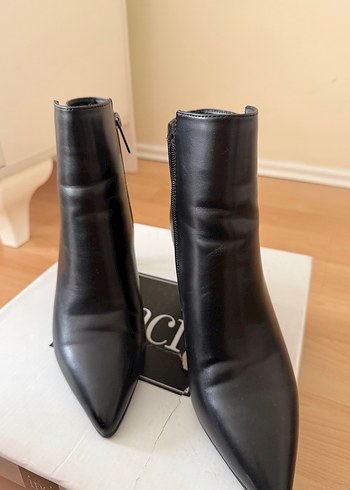 İnci Topuklu Kadın Bot Siyah - Görsel 3