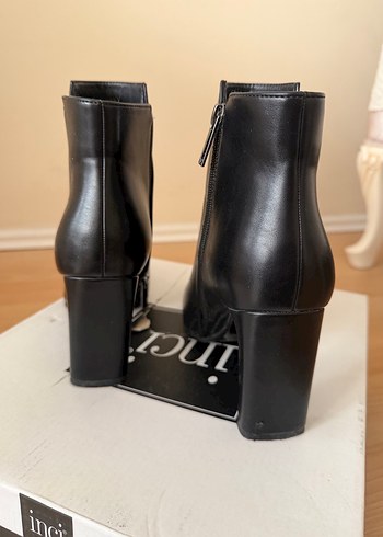 İnci Topuklu Kadın Bot Siyah - Görsel 5