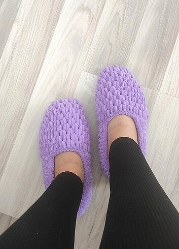 37 Beden Ev patiği örgü Patik