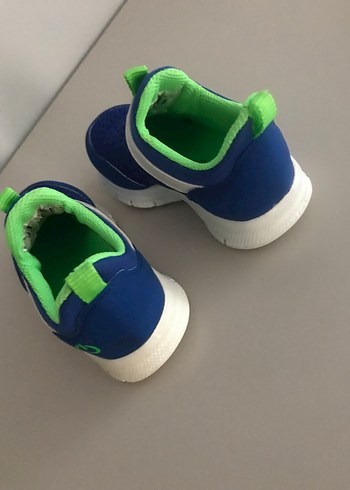 21 Beden Mavi Erkek Çocuk Spor Ayakkabı Velcro