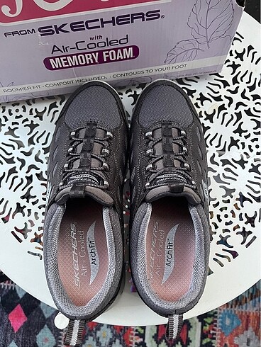 36 Beden gri Renk Skechers Archfit Kadın Ayakkabı