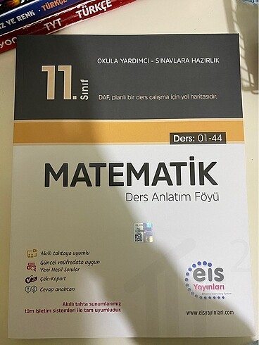 Eis Yayınları 11.sınıf Matematik Daf - 2024 - Ders Anlatım Föyü