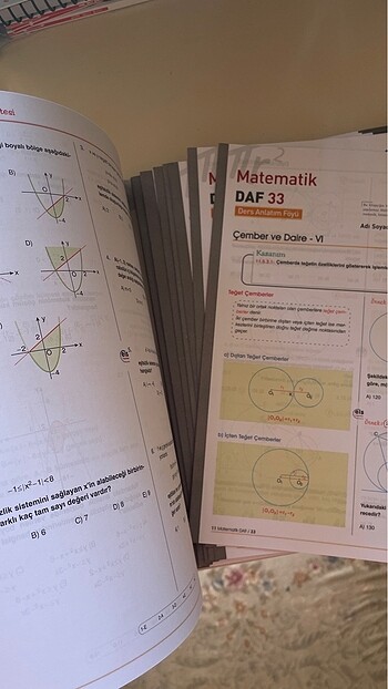 Beden Eis Yayınları 11.sınıf Matematik Daf - 2024 - Ders Anlatım Föyü