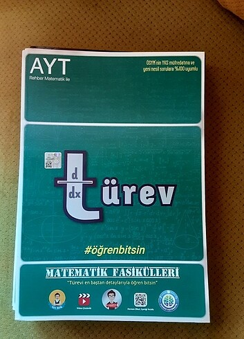 Rehber Matematik Ayt Fasikülü / Türev