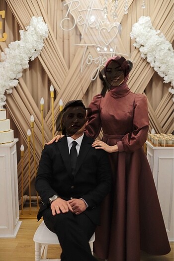 Manuka Elbise gül kurusu - Görsel 5