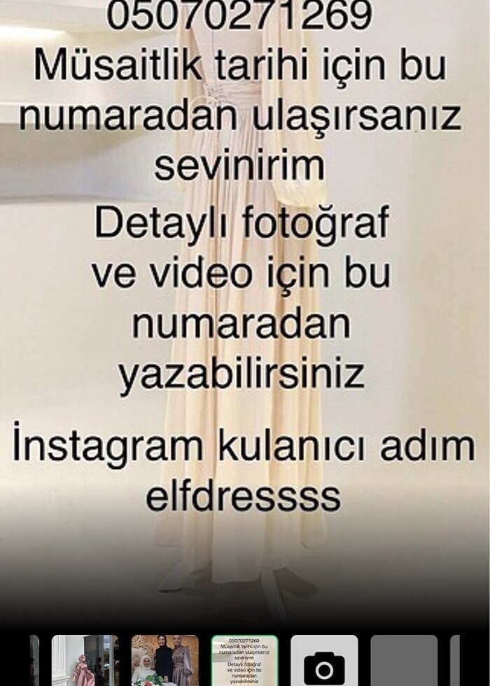 Özel gün elbisesi - Görsel 4