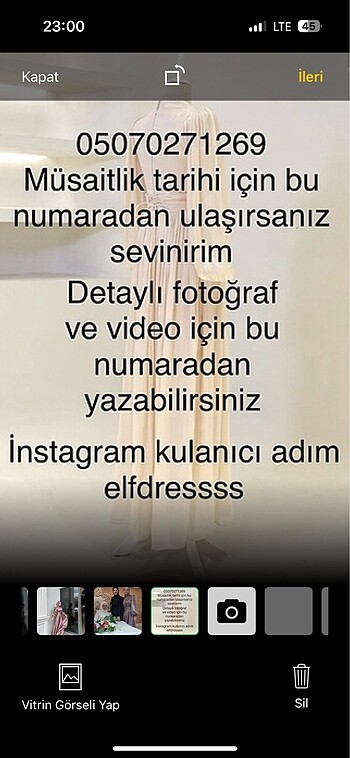 m Beden mavi Renk Özel gün elbisesi