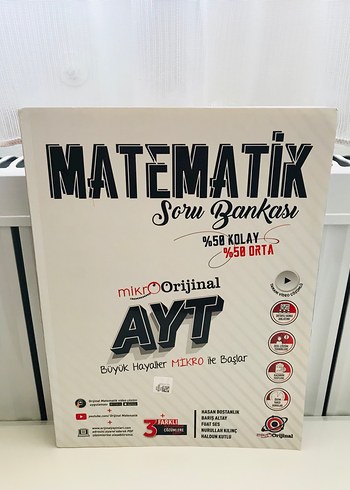 Mikro Orijinal AYT Matematik Soru Bankası