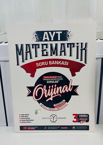 Ayt Orjinal matematik soru bankası
