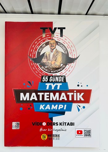 55 Günde TYT Matematik Kampı Video Ders Kitabı 2026 - Görsel 2