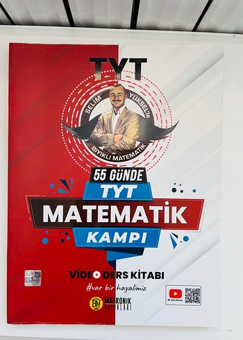 55 Günde TYT Matematik Kampı Video Ders Kitabı 2026 - Görsel 3