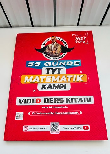 55 Günde TYT Matematik Kampı Video Ders Kitabı 2025 - Görsel 2