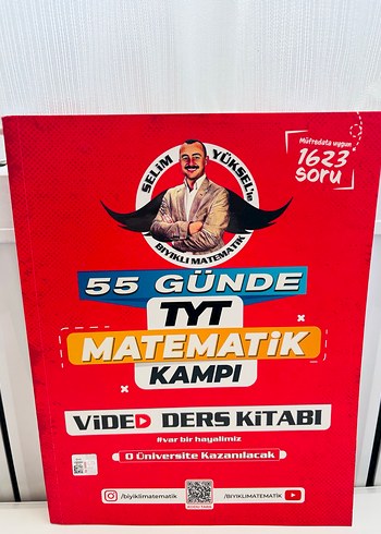 55 Günde TYT Matematik Kampı Video Ders Kitabı 2025 - Görsel 3