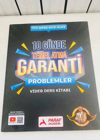 Satılık 10 Günde Temel Atma Garanti Problemler Kitabı