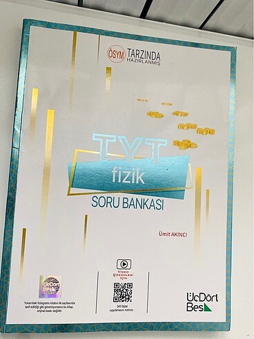 Satılık tyt fizik 345 yayınları