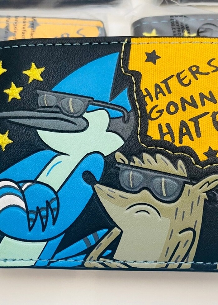 Satılık mordekay ve rigby cüzdan - Görsel 2