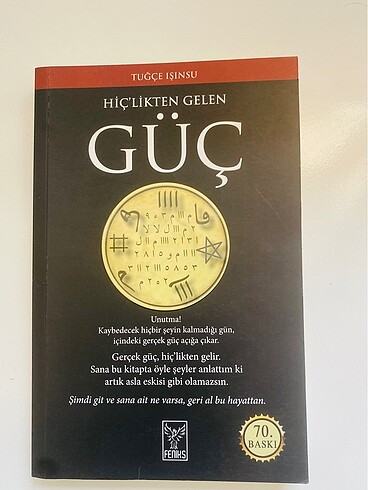 Satılık Tuğçe ışınsu hiçlikten gelen güç