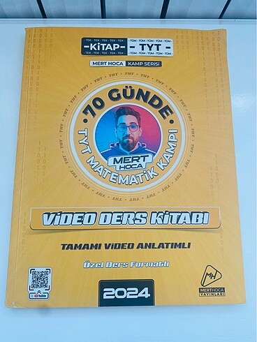 Satılık mert hoca 2024 video ders kitabı tyt
