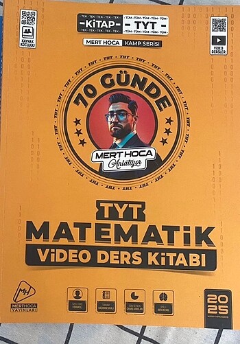 Satılık mert hoca 2025 video ders kitabı