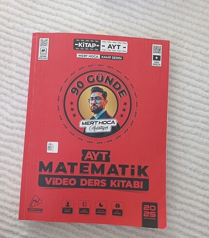 Satılık ayt mert hoca video ders kitabı 2025