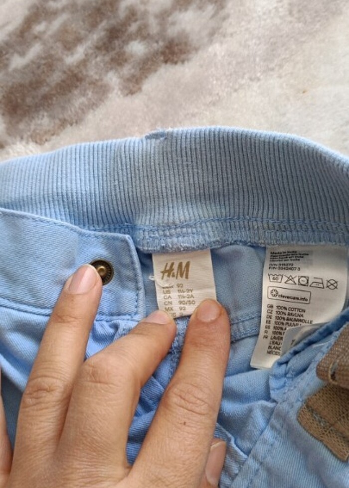 Erkek çocuk keten pantolon - Görsel 4